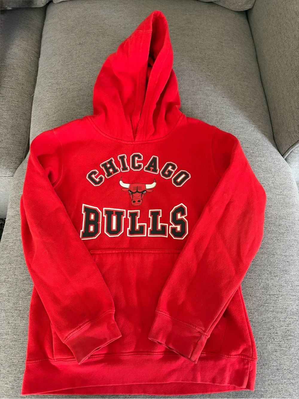 NBA Red Youth Hoodie with Team Lettering